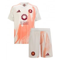 Camisa de time de futebol AS Roma Artem Dovbyk #11 Replicas 2º Equipamento Infantil 2024-25 Manga Curta (+ Calças curtas)